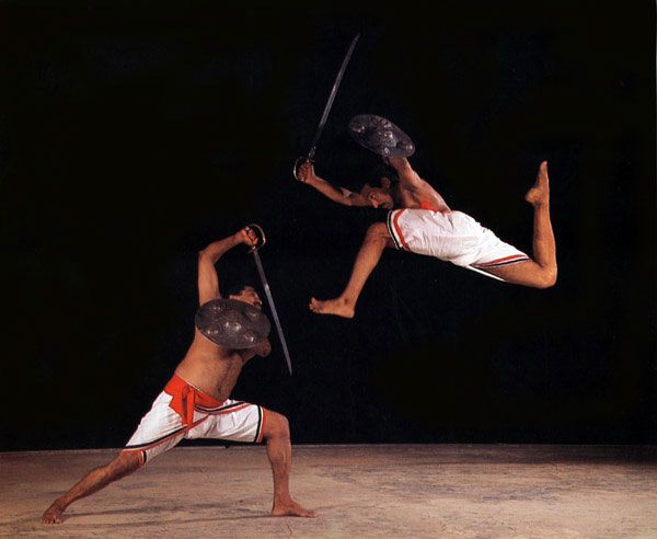 Wooden weapons training