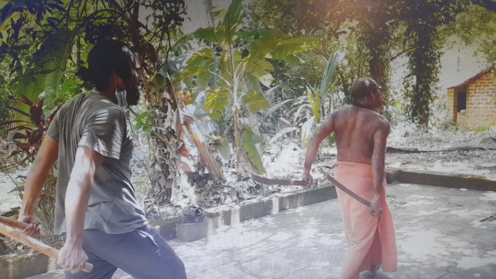 Gurukkal Mukkuswamy defense stance