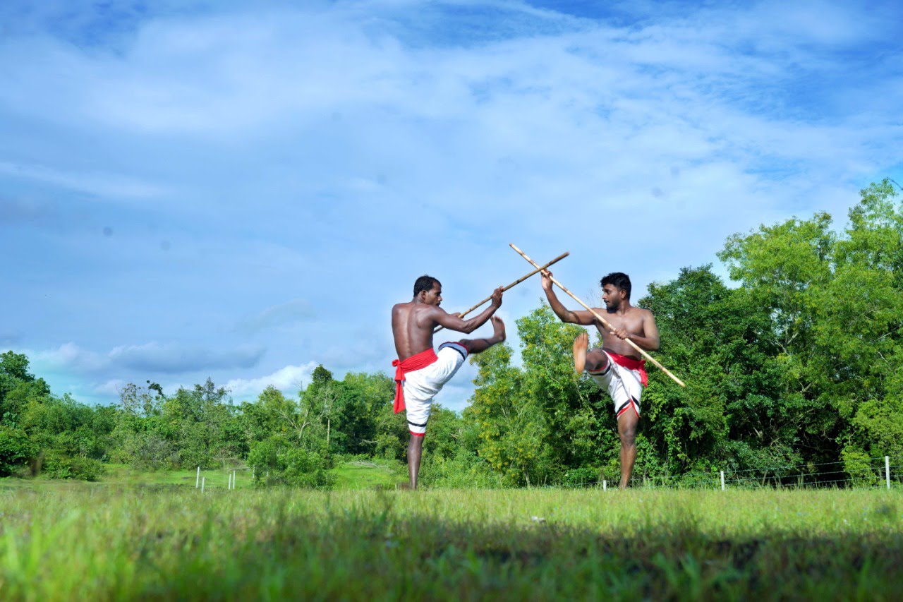 Gurukkal Mukkuswamy training posture