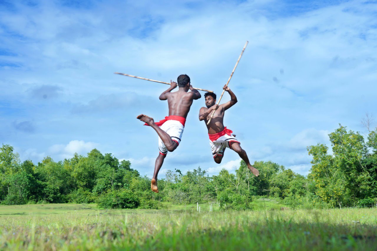 Gurukkal Mukkuswamy Kalari training